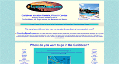 Desktop Screenshot of e-vacationrentals.com
