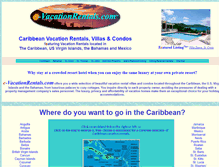 Tablet Screenshot of e-vacationrentals.com